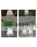 LED лампа с батерия за кухня и спалня
